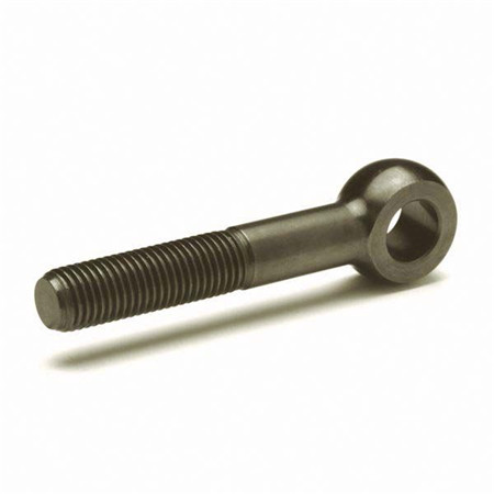 Customized special carbon steel nickel plating eye screws Lifting Eyelet bolts hook screw