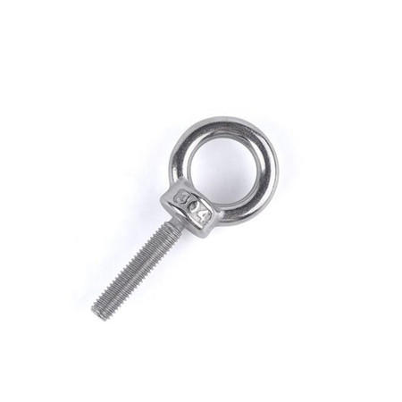 Iso Through Bolt Eye Bolt Galvanized Long Eye Bolt Bent Bs4278 Collar Eye Bolt