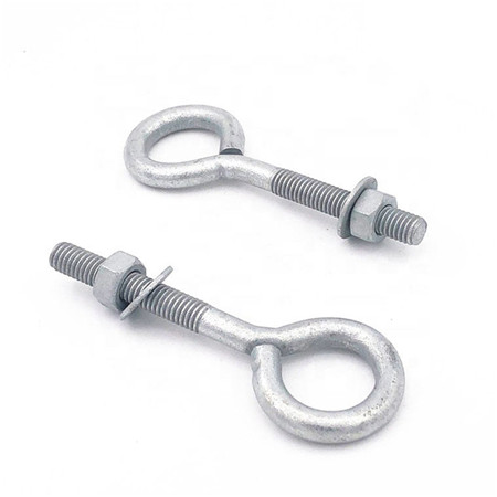galvanized din444 forged long eye bolts