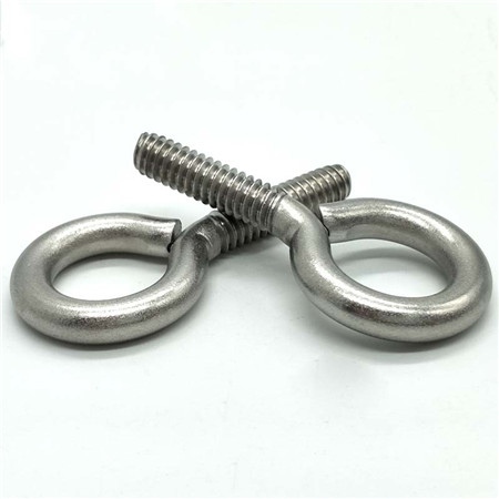 Transhow M10 thread lifting ring eye bolt, Machinery shoulder lifting eye bolt,standard DIN580