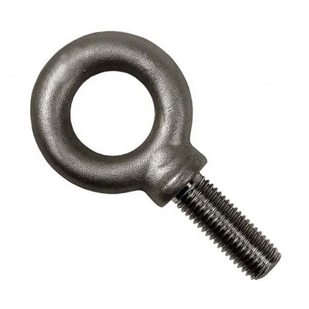 White Color Eye Bolt, Small and Large Stainless Steel Eye Bolts, Heavy Duty Wood Eye Screws