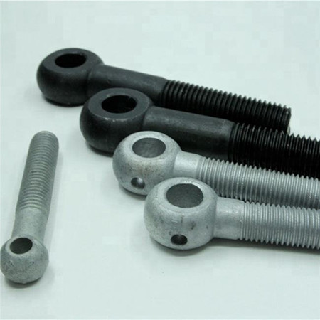 Iron Bolts Nuts Manufacturer OEM Customized Stainless Steel Long Eye Bolts Hex Nuts
