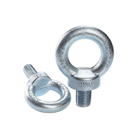 Made in Taiwan DIN 444 Stainless Steel Swing Bolt Standard Partial Thread Eye Bolt