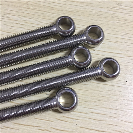 Ningbo Jiaju factory of round head bolts with holes / eye bolt / head bolts