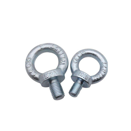 High Polished AISI316 Stainless Steel DIN 580 Lifting Eye Bolt M6 To M30