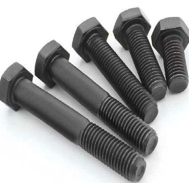 DIN933 DIN931 Grade 10.9 12.9 hex bolt black oxide high tensile and strength