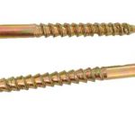 Hex flange wood screw umbralla thread