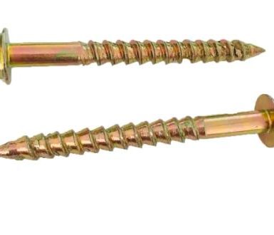 Hex flange wood screw umbralla thread