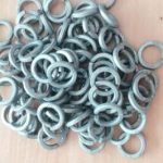 Hot dip galvanized spring washer