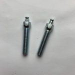 Lathe turning head with hex shank machine screw