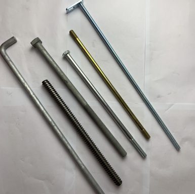 Length enhanced bolts or screws