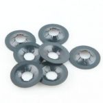 M3 to M20 Black Oxide Internal Slotted Lock Washer