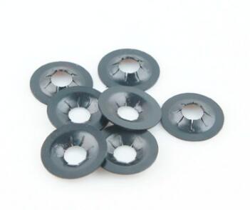 M3 to M20 Black Oxide Internal Slotted Lock Washer
