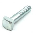 4.8 Low carbon steel Square head bolt zinc plated