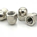 SS304 ss316 hex domed cap nut din1587