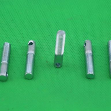 Stud machine screw with drilling hole