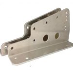 Welding and stamping bracket for seat