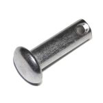 Zinc plated clevis pin gr5