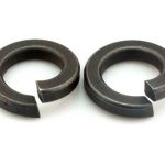 Black oxide plain spring washer DIN127 DIN128