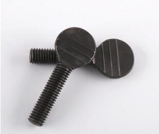 Black oxide thumb bolt