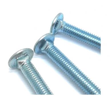 carriage bolt ASME zinc plated