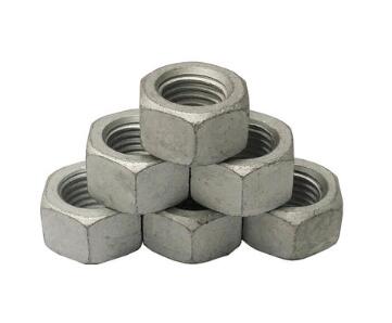 Hot dip galvainzed din934 hex nut A563