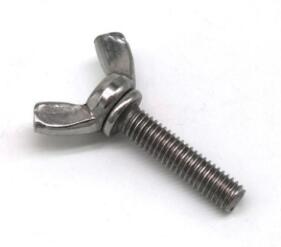 Stainless steel wing bolt SS304 and SS316