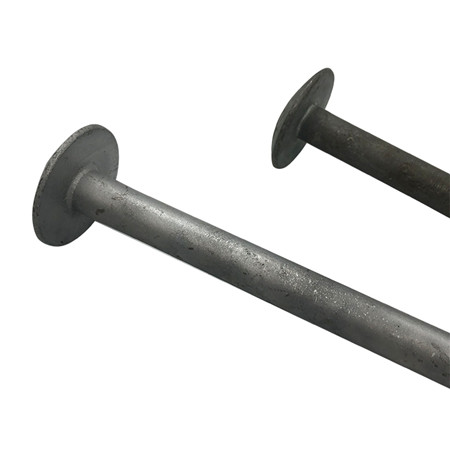 A307 cup nibbed head bolts carbon steel grade 4.8 8.8 10.9 12.9 zinc plated Plain Timber Bolts