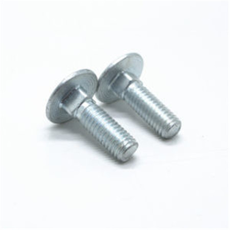 zinc coated dome head bolt