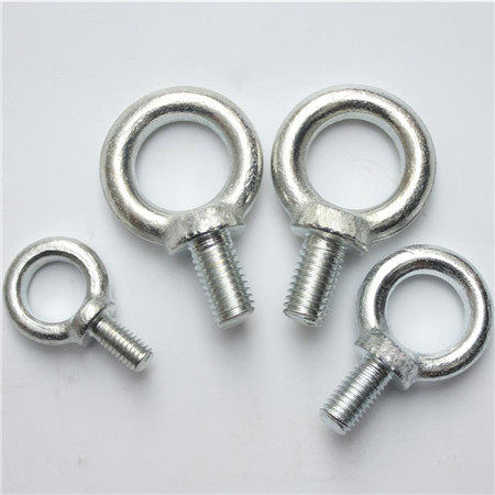 A307 steel plain long dome head timber bolts with hex nuts and flat washers