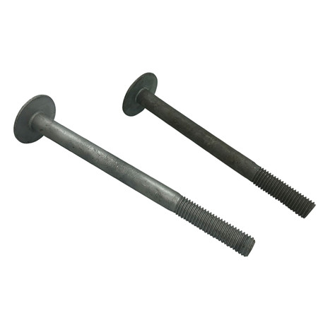 Manufacture for domed head bolt with square anti spin shoulder