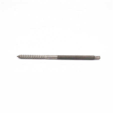 CE approved post flag pole ground screw for timber construction