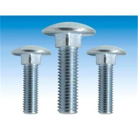 Aluminum Fastener Manufacturer Factory Fastener Metric Mushroom Head Bolt And Nuts Carriage Bolts