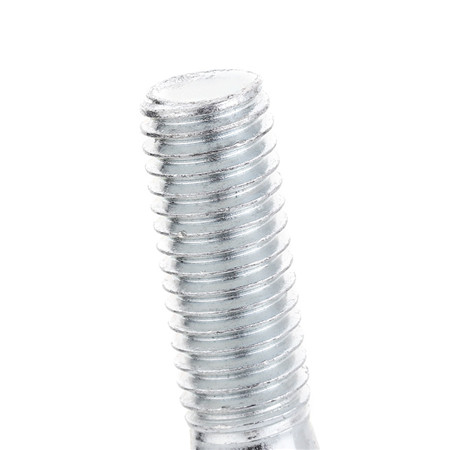 Zinc Bolt Wood Fastener A307 Round Head Bolt With Nibs Carbon Steel Plain Timber Bolts For Wood Industry