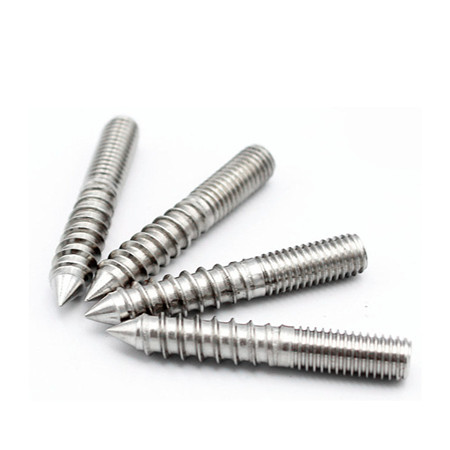 High Precision M3 M4 Customized Stainless Steel Mushroom Round Head Screw Slotted Screw