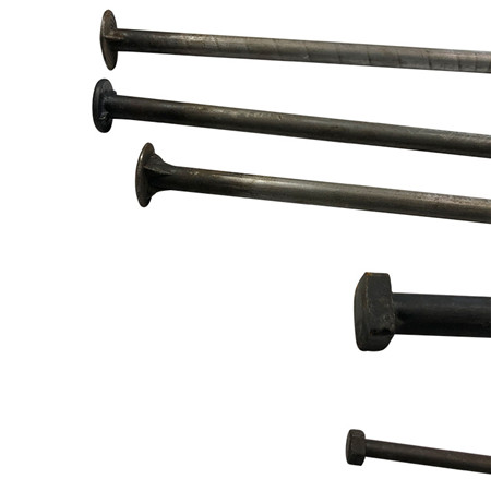 Spike for railway wooden sleeper Screw spike