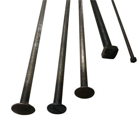 A307 steel plain long timber bolts