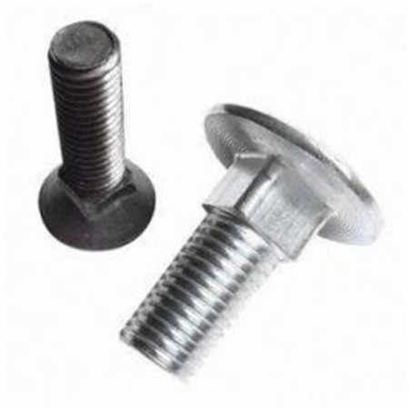 Square Machine Screw Nuts bright finish serrated flange hex lock nuts