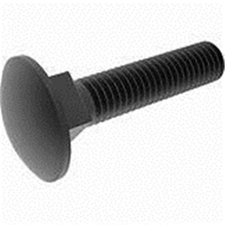 Zinc Bolt Wood Fastener A307 Round Head Bolt With Nibs Carbon Steel Plain Timber Bolts For Wood Industry