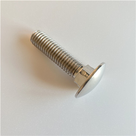 ASTM A307 Round Head Nip Bolts big bolt carbon steel zinc plated class 4.8 8.8 Crane Mat Timber Bolt