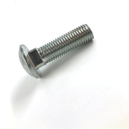 Supplier A307 Mat rods Round Head Nip Bolts big bolt carbon steel galvanize Timber Bolts