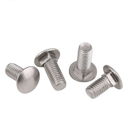 Factory wholesale Stainless Steel Smooth Domed Head Carriage Bolts