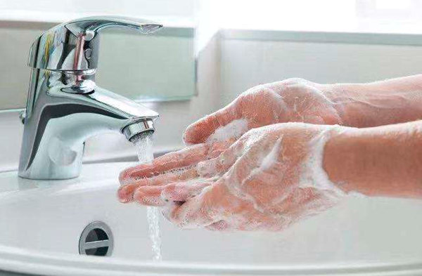 wash hand