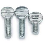 Zinc plated thumb bolt